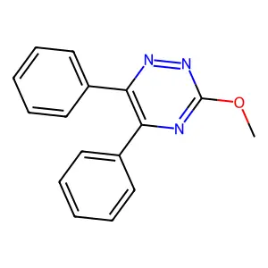 as-TRIAZINE, 5,6-DIPHENYL-3-METHOXY- structure