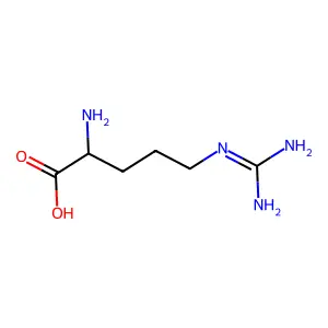 L-arginine structure