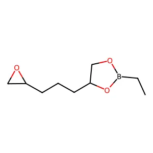 1,3,2-Dioxaborolane, 2-ethyl-4-(3-oxiranylpropyl)- structure
