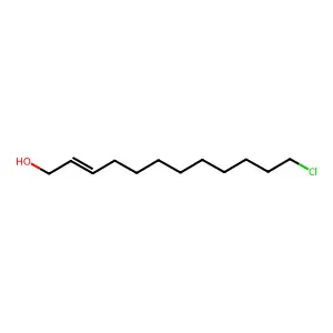 12-chlorododec-2-en-1-ol structure
