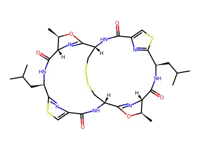 Ulithiacyclamide structure