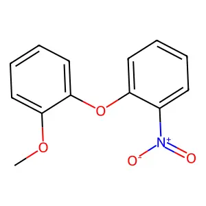 1-(2-methoxyphenoxy)-2-nitrobenzene structure