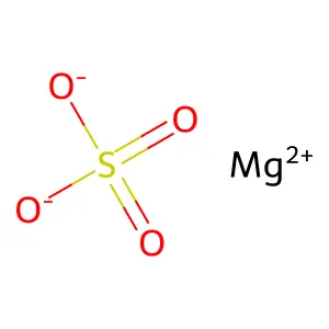 MAGNESIUM SULFATE structure