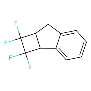 1,1,2,2-tetrafluoro-7,7a-dihydro-2aH-cyclobuta[a]indene structure