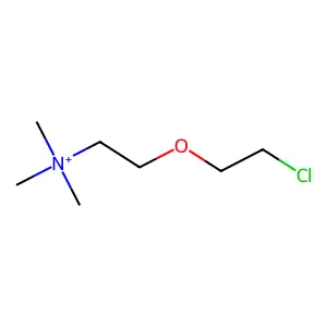 O-(2-Chloroethyl)choline structure