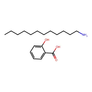 Laurylamine salicylate structure