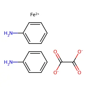 Iron, bis(aniline)oxalato- structure
