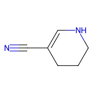 1,2,3,4-tetrahydropyridine-5-carbonitrile structure