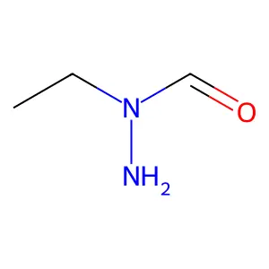 N-Ethyl-N-formylhydrazine structure