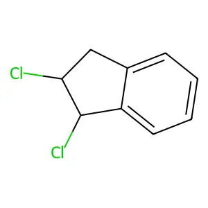 1,2-dichloro-2,3-dihydro-1H-indene structure