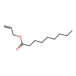 ALLYL NONANOATE structure