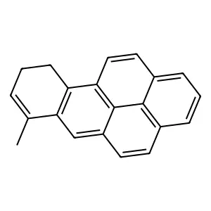 BENZO(a)PYRENE, 9,10-DIHYDRO-7-METHYL- structure