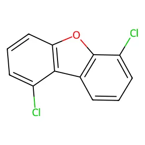 Compound C12H6Cl2O structure