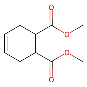 Dimethyl 4-cyclohexene-1,2-dicarboxylate structure