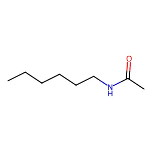 N-HEXYLACETAMIDE structure