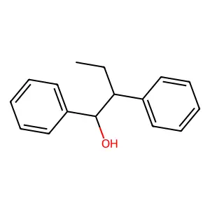 1,2-diphenylbutan-1-ol structure