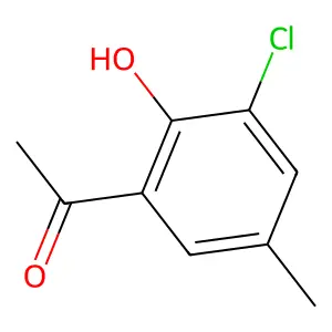 1-(3-Chloro-2-hydroxy-5-methylphenyl)ethan-1-one structure