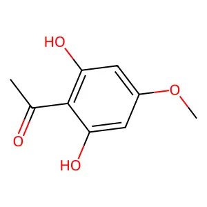 1-(2,6-dihydroxy-4-methoxyphenyl)ethanone structure