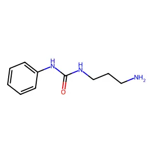 1-(3-aminopropyl)-3-phenylurea structure