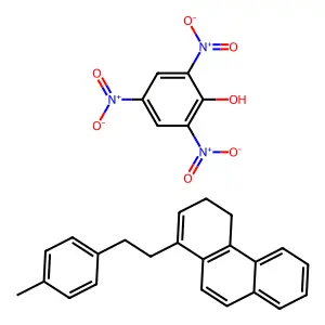 1-[2-(4-methylphenyl)ethyl]-3,4-dihydrophenanthrene;2,4,6-trinitrophenol structure