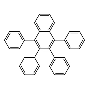 1,2,3,4-Tetraphenylnaphthalene structure