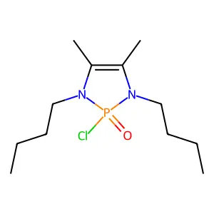 1,3,2-Diazaphosphol-4-ene, 2-chloro-2-oxo-1,3-dibutyl-4,5-dimethyl- structure