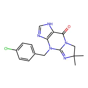Compound C16H16ClN5O structure