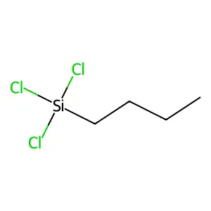 Butyltrichlorosilane structure
