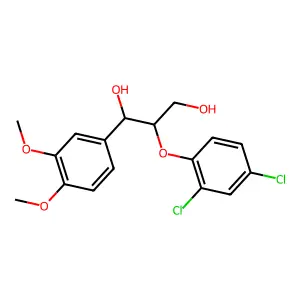 Compound C17H18Cl2O5 structure