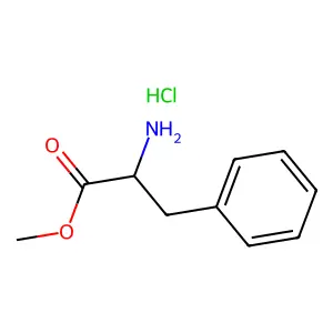 Methyl L-phenylalaninate hydrochloride structure