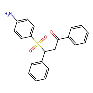 Compound C21H19NO3S structure