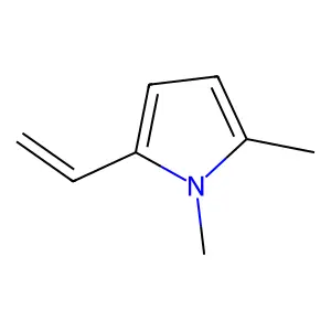 1,2-Dimethyl-5-vinylpyrrole structure