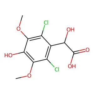 Compound C10H10Cl2O6 structure