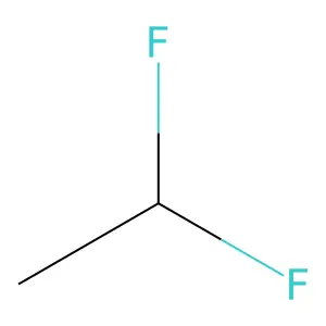 1,1-DIFLUOROETHANE structure