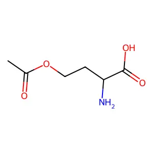 acetylhomoserine structure