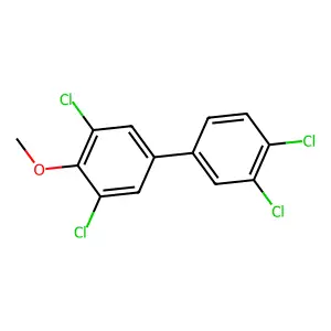 1,3-dichloro-5-(3,4-dichlorophenyl)-2-methoxybenzene structure