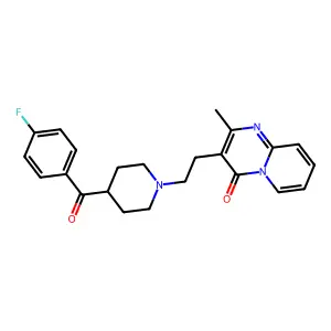 Pirenperone structure