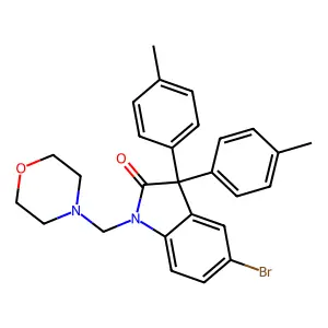 Compound C27H27BrN2O2 structure