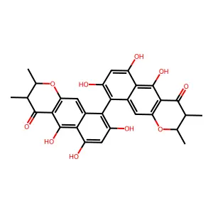 Chaetochromin structure