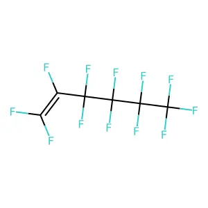 Perfluorohex-1-ene structure