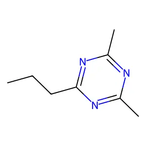 Compound C8H13N3 structure