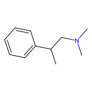 N,N-dimethyl-2-phenylpropan-1-amine structure