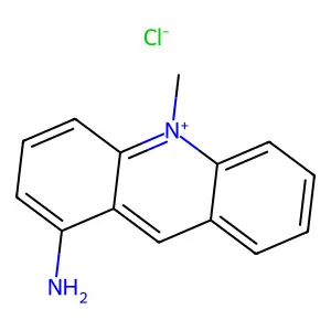 10-methylacridin-10-ium-1-amine chloride structure