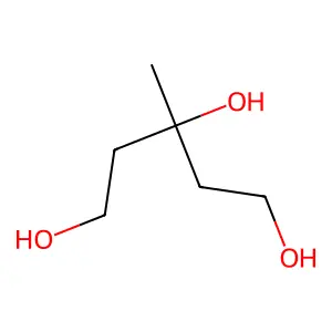3-Methylpentane-1,3,5-triol structure