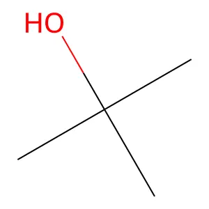 tert-Butanol structure