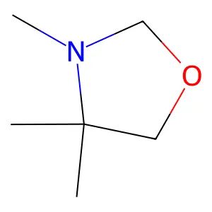 3,4,4-Trimethyloxazolidine structure