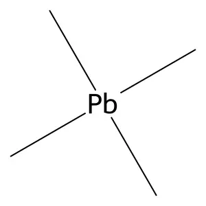 Tetramethyllead structure