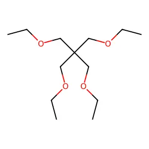 1,3-diethoxy-2,2-bis(ethoxymethyl)propane structure
