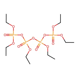 Hexaethyl tetraphosphate structure