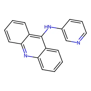 N-pyridin-3-ylacridin-9-amine structure
